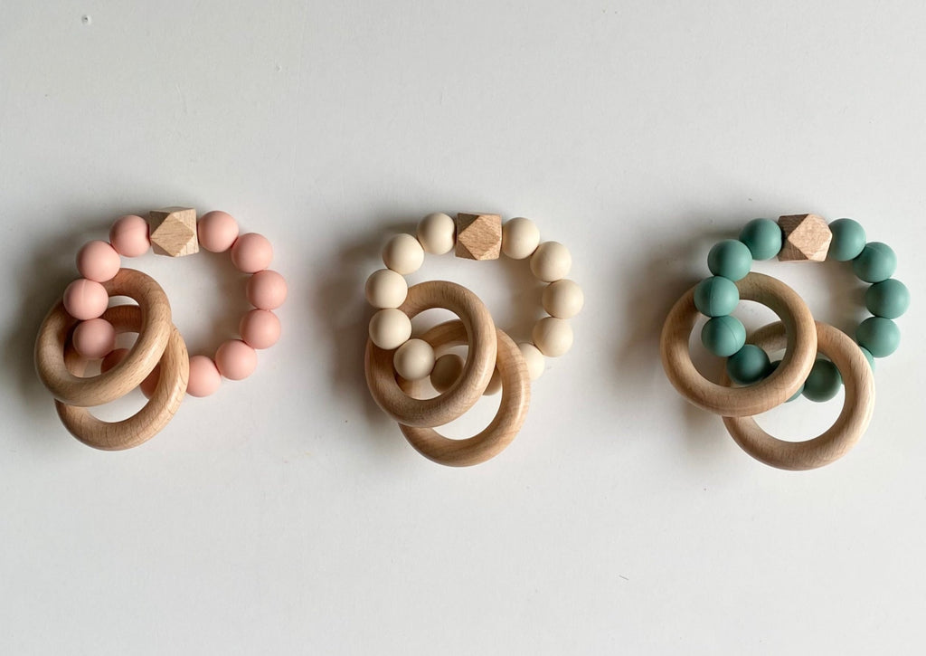 Teether Rattle Rings- The Vintages
