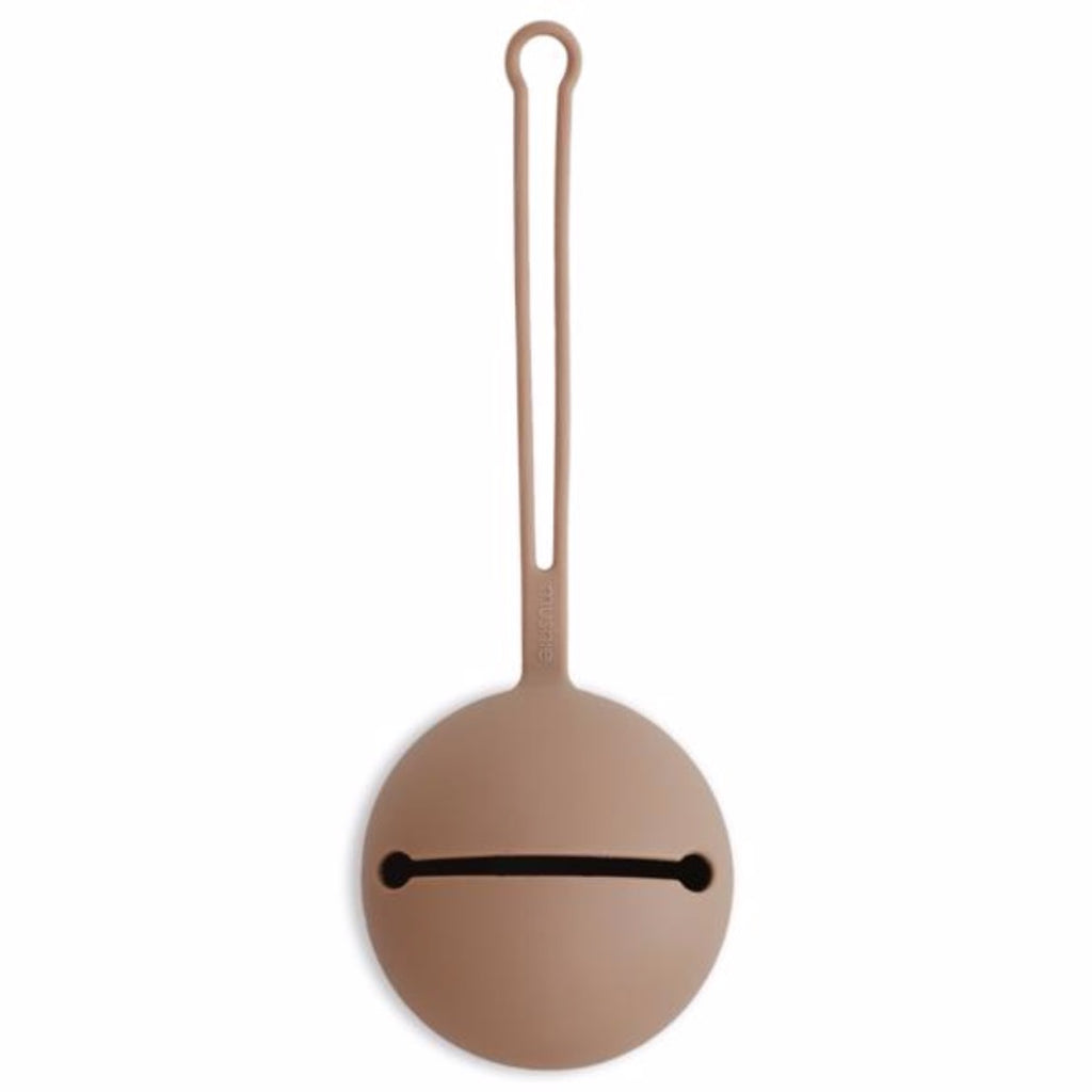 Mushie Pacifier Case- Natural