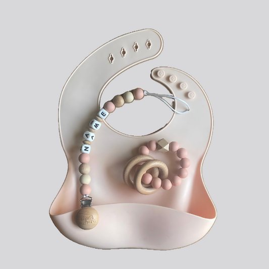 Bundle: Blush Teether Rattle