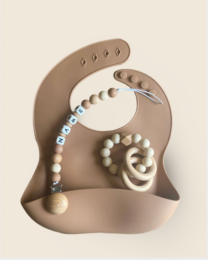 Bundle: Camel Nude Teether Rattle