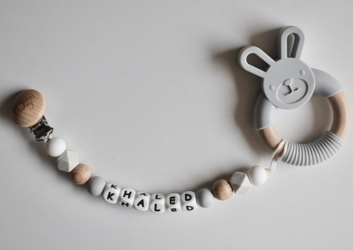 Name Clip- Classic Grey