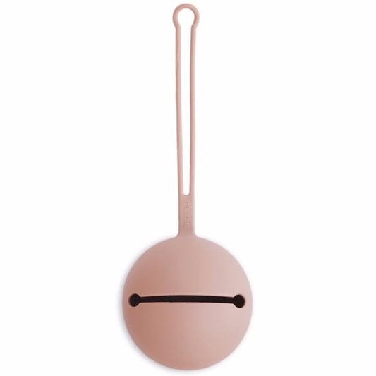 Mushie Pacifier Case- Blush
